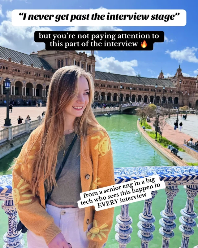Ive just completed another interview loop and, as expected, Ive seen this mistake happen again!  💾 ps. save this post for the list of Competencies!  As an interviewer, I want to see you succeed, but I can only evaluate what you tell me  Too many times ppl have said that they don’t have an example (no marks) or share an example where they actually dont come across well…  And honestly, compared to the technical interview THIS SHOULD BE THE EASY PART!!! 💥  But folks invest all their time into one part of the interview and forget the other.  So please do yourself a favor and prep for these questions!  🩷 Follow for more insider advice on tech + careers!
